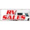 Signmission RV SALES BANNER SIGN new used reconditioned motorhome financing sale B-120 Rv Sales - alternate 1